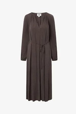 Twist & tango Womens Kamryn V-Neck Woven Maxi Dress Xs