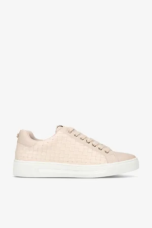 Carvela Womens Daze Weave Faux-Leather Low-Top Trainers Eur 36 / 3 Uk Women