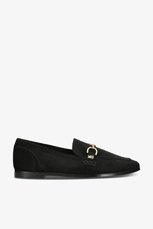 Kurt Geiger Womens Madeline Horse-Bit Chain Fabric Loafers Eur 36 / 3 Uk Women