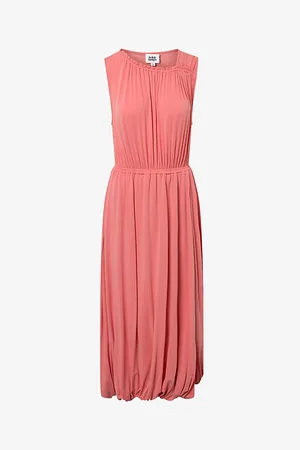 Twist & tango Womens Giovanna Gathered Modal-Blend Midi Dress Xs
