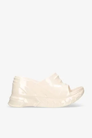 Givenchy Womens Marshmallow Rubber Wedge Sandals Eur 41 / 8 Uk Women