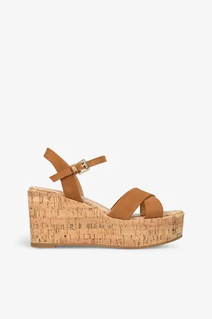 Kurt Geiger Womens Rosalyn Suedette Wedge Sandals Eur 36 / 3 Uk Women