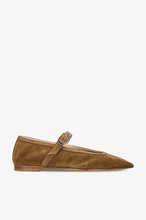 Le Monde Beryl Womens Mary Jane Suede Flats Eur 37 / 4 Uk Women
