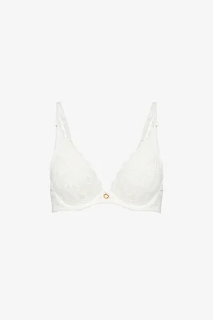 Aubade Womens Rosessence Underwired Stretch-Lace Bra 30C