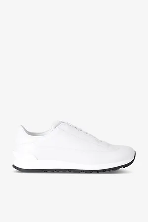 JOHN LOBB Mens Lift Lace-Up Leather Low-Top Trainers Eur 41 / 7 Uk Men
