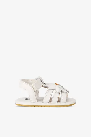 Donsje Baby Tuti Fields Daisy Motif-Embellished Leather Sandals Eur 15 /0-1 Months