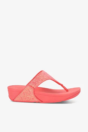 FitFlop Womens Lulu Glitter Rhinestone-Embellished Woven Sandals Eur 37 / 4 Uk Women