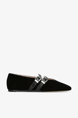 Le Monde Beryl Womens Claudia Double-Strap Leather Pumps Eur 36 / 3 Uk Women