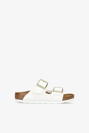 Birkenstock Womens Arizona Double-Strap Patent-Leather Flat Sandals Eur 26 / 8.5 Uk Kids