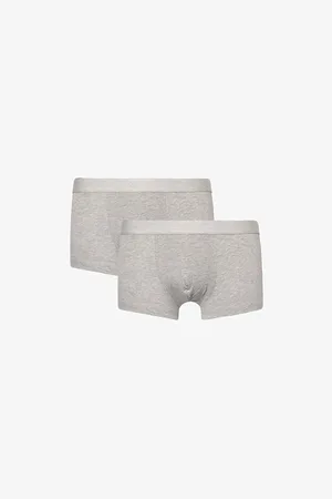 Sunspel Mens Branded-Waistband Mid-Rise Pack Of Two Stretch-Cotton Trunks S