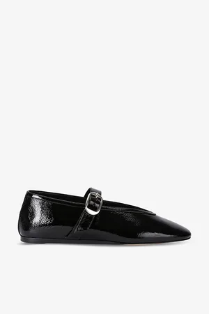 Le Monde Beryl Womens Stella Pointed-Vamp Patent-Leather Mary-Jane Flats Eur 36 / 3 Uk Women