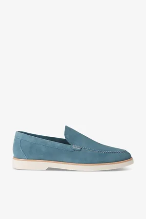 Magnanni Mens Altea Slip-On Suede Loafers Eur 42 / 8 Uk Men