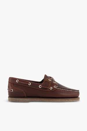 Timberland Womens Classic Three-Eye Leather Boat Shoes Eur 40 / 7 Uk Women
