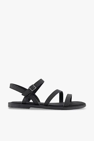 TOMS Womens Kira Ankle-Strap Leather Sandals Eur 36 / 3 Uk Women