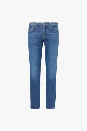 Citizens of Humanity Mens London Slim-Fit Tapered-Leg Denim-Blend Jeans 28