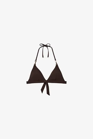 Reiss Womens Riah Side-Tie Low-Rise Stretch-Woven Bikini Bottoms 6
