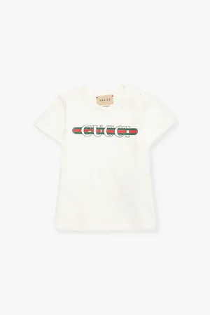Gucci Branded-Print Short-Sleeved Cotton-Jersey T-Shirt 6 Months - 3 Years 6-9 Months