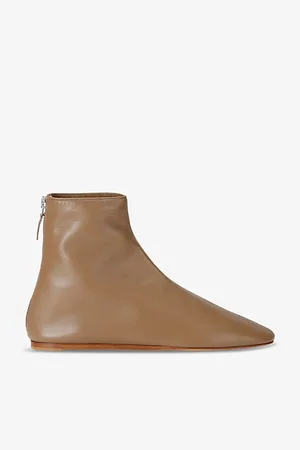 Le Monde Beryl Womens Luna Pointed-Toe Leather Ankle Boots Eur 39.5 / 6.5 Uk Women