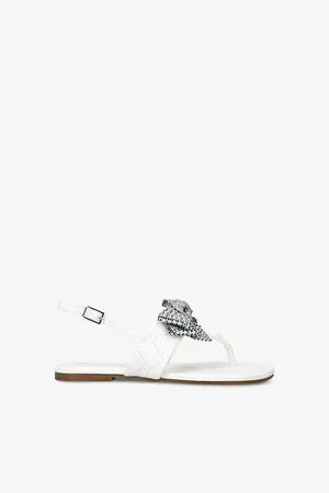 Kurt Geiger Mini Kensington T-Bar Leather Sandals 6-7 Years Eur 30 / 12 Uk Kids