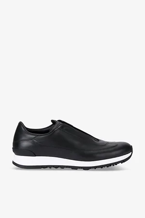 JOHN LOBB Mens Lift Leather Low-Top Trainers Eur 41 / 7 Uk Men