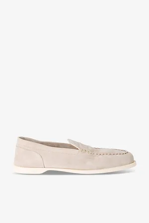 JOHN LOBB Mens Pace Slip-On Suede Loafers Eur 40 / 6 Uk Men