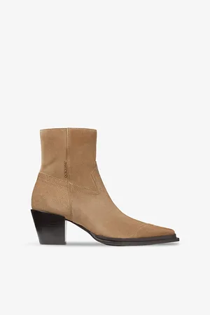 Jimmy Choo Womens Cece 60 Suede Heeled Ankle Boots Eur 36 / 3 Uk Women