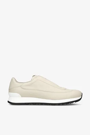 JOHN LOBB Mens Lift Leather Low-Top Trainers Eur 42 / 8 Uk Men
