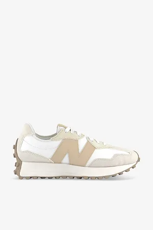 New Balance Mens 327 Mesh and Suede Low-Top Trainers 4