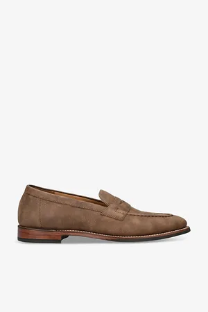 GRENSON Mens Floyd Penny-Slot Leather Loafers Eur 41 / 7 Uk Men