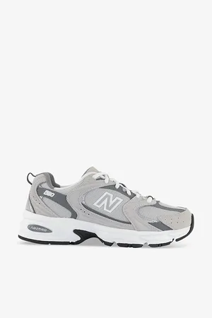 New Balance Mens Mr530 Logo-Embossed Leather and Mesh Low-Top Trainers 4