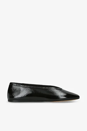 Le Monde Beryl Womens Luna Pointed-Toe Patent-Leather Pumps Eur 37.5 / 4.5 Uk Women