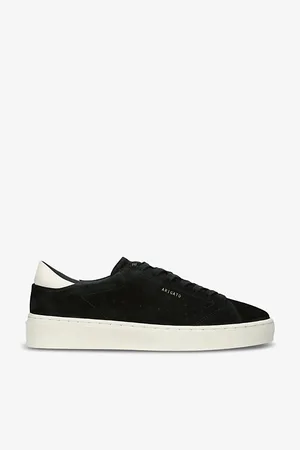 Axel Arigato Mens Court Logo-Embossed Suede Low-Top Trainers Eur 42 / 8 Uk Men