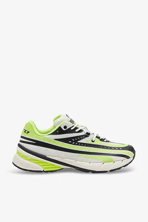 Diesel Mens D-Airspeed Logo-Badge Mesh Low-Top Trainers Eur 41 / 7 Uk Men