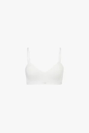 Sloggi Womens Ever Ease Padded Non-Wired Cotton-Blend Bra L