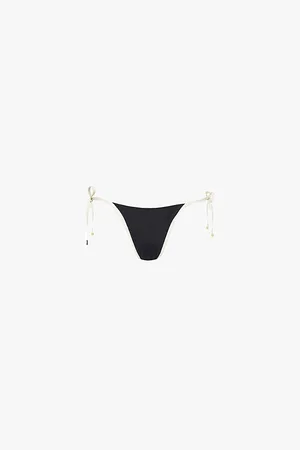 Monday Swimwear Womens Palma Self-Tie Stretch-Recycled Nylon Bikini Bottoms 8