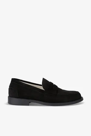 Duke & Dexter Mens Wilde Suede Penny Loafers Eur 41 / 7 Uk Men