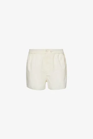 Hay Womens Outline Relaxed-Fit Mid-Rise Cotton Pyjama Shorts S/M