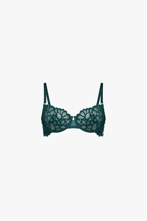 Savage X Fenty Womens Savage Not Sorry Unlined Balconette Lace Bra 32A