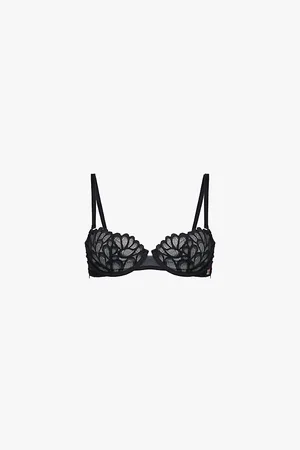 Savage X Fenty Womens Savage Not Sorry Unlined Balconette Lace Bra 32D