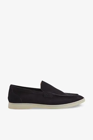 Reiss Mens Kason Slip-On Suede Loafers Eur 43 / 9 Uk Men