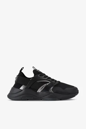Kurt Geiger Mens Richmond Wave Leather and Mesh Low-Top Trainers Eur 41 / 7 Uk Men