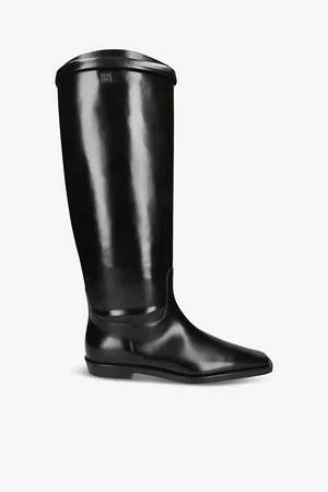Totême Womens Riding Leather Boots Eur 39 / 6 Uk Women