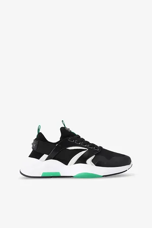 Kurt Geiger Mens Richmond Runner Panelled Leather Low-Top Trainers Eur 40 / 6 Uk Men
