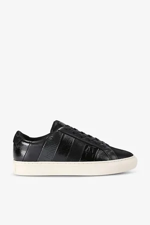 Kurt Geiger Womens Lane Stripe Leather Low-Top Trainers Eur 36 / 3 Uk Women