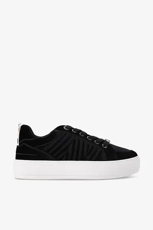 Kurt Geiger Womens Kingly Quilted Velvet Low-Top Trainers Eur 36 / 3 Uk Women