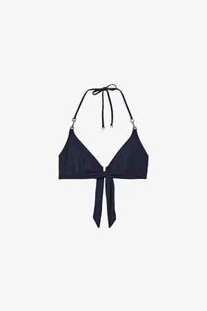 Reiss Womens Millie Tie-Back Triangle Bikini Top 6