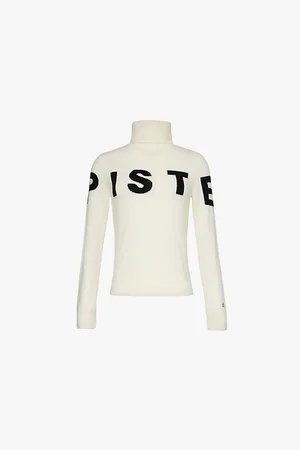 Perfect Moment Womens Piste Turtleneck Wool Jumper L