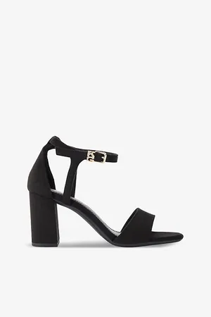 Kurt Geiger Womens Faryn Suedette Heeled Sandals Eur 36 / 3 Uk Women