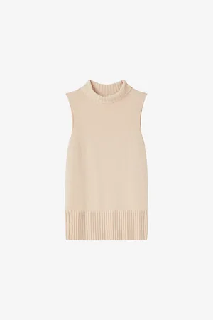 LK Bennett Womens Frances Roll-Neck Wool-Blend Knitted Top Xs