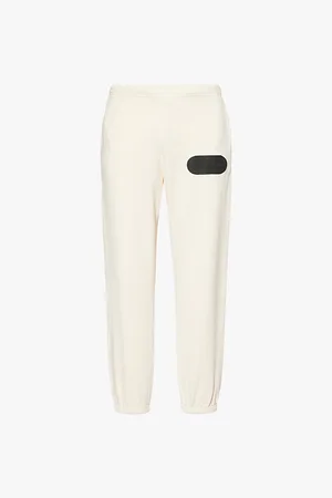 GALLERY DEPT. Mens Gd Distressed-Print Relaxed-Fit Cotton-Jersey Jogging Bottoms Xs